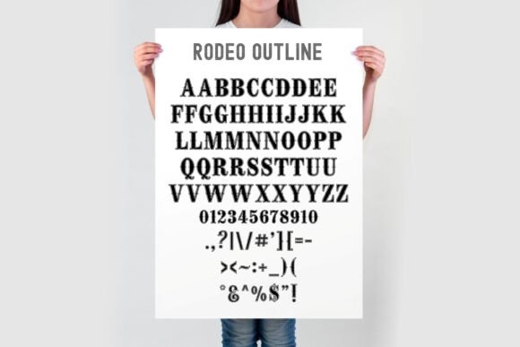 Rodeo Bundle Font font preview - 6