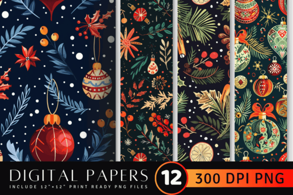 Colorful Christmas Pattern