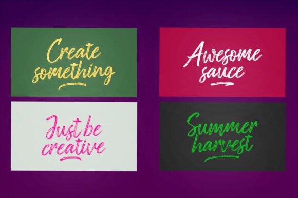 Amslow Font - Preview 4