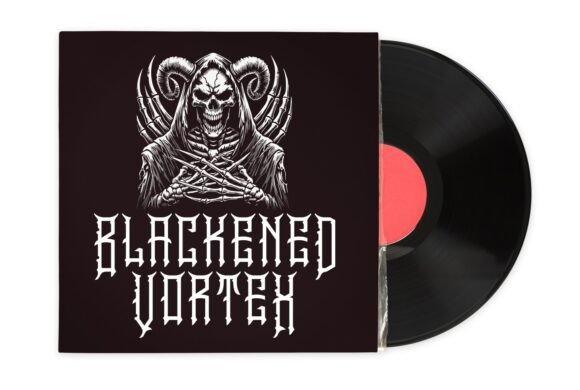 Blackened Vortex Font - Preview 2