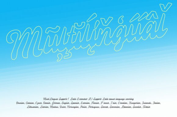Brillscript Font - Preview 2