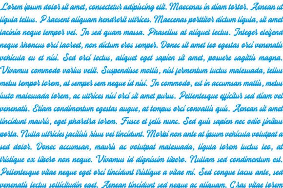 Brillscript Font - Preview 6