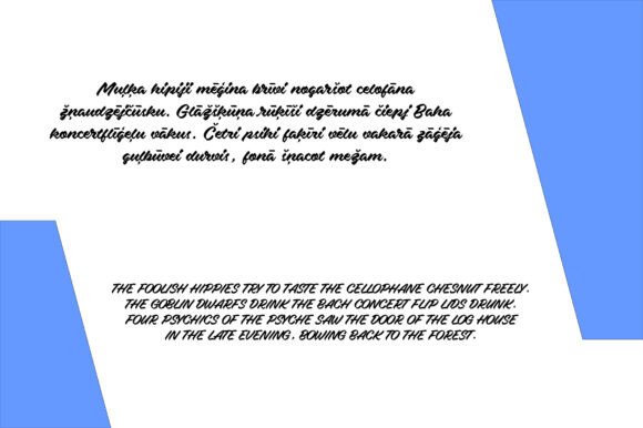 Chiba Script Font - Preview 5