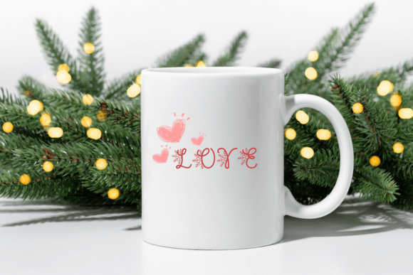 Christmas Snowflakes Font - Preview 3