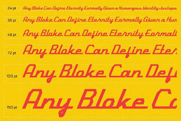 Clemish Font - Preview 4
