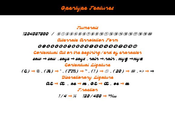 Dulblak Script Font - Preview 2
