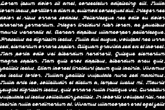 Dulblak Script Font - Preview 5