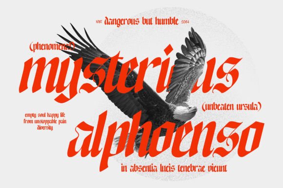 Enigmatic Waesbendiy Font - Preview 2