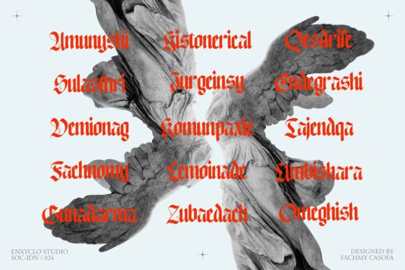 Enigmatic Waesbendiy Font - Preview 5