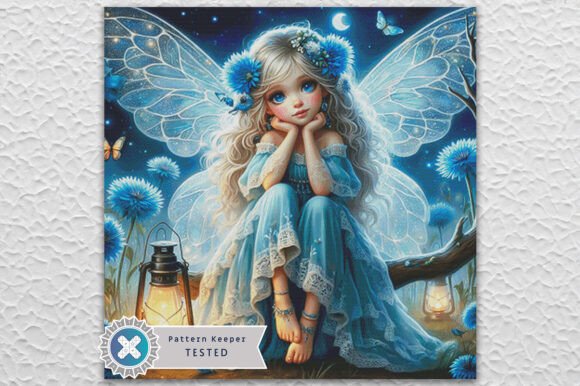 Fantasy Fairy Cross Stitch Pattern PDF