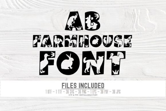 Farmhouse Font - Preview 1