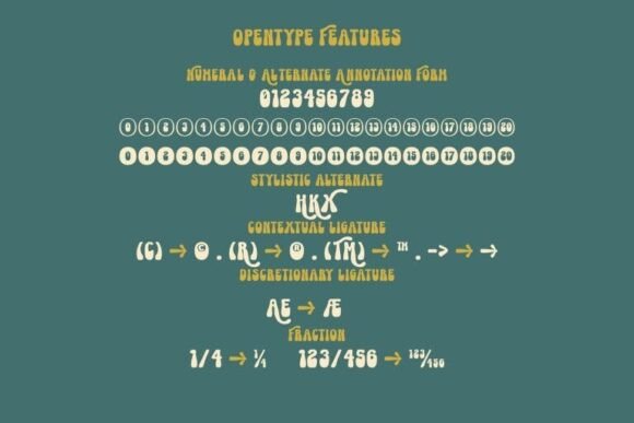 Funkyow Font PNG with transparent background - Preview 1