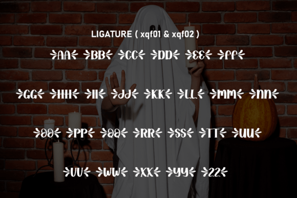 Ghost Christmas Font - Preview 6
