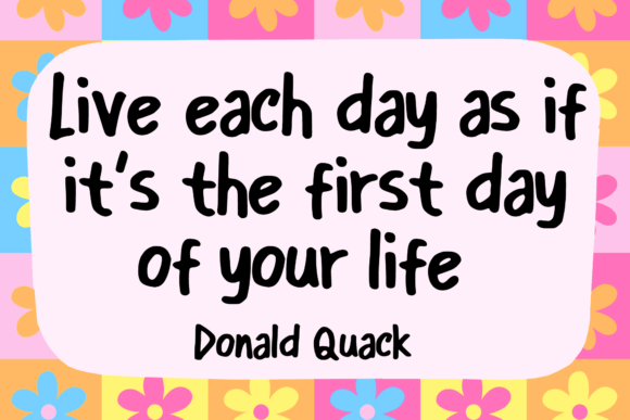 Happy Comic Font PNG with transparent background - Preview 2