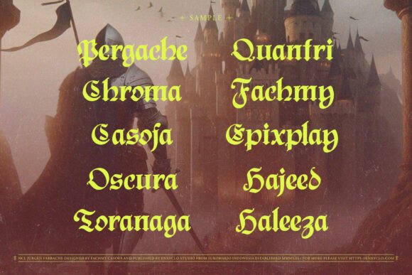 Jurgen Farbache Font PNG with transparent background - Preview 3