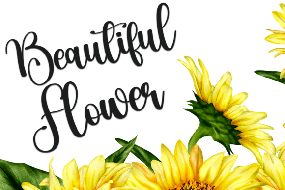 Kamala Wedding Font PNG with transparent background - Preview 1