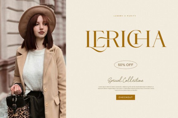 Lunery Purity Font PNG with transparent background - Preview 5