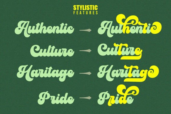 Mafhea Font PNG with transparent background - Preview 1