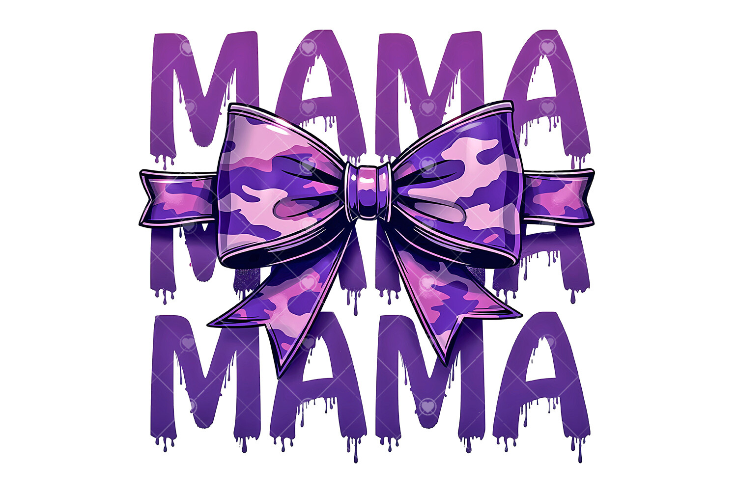 Mama Camo Coquette Bow Girls Hunting PNG Graphic by TinyBig Studio ...
