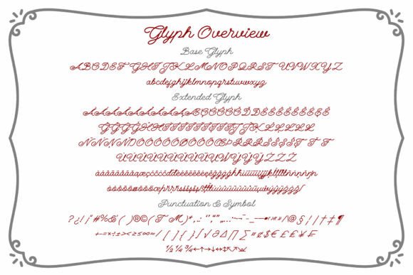Qinan Script Font PNG with transparent background - Preview 1
