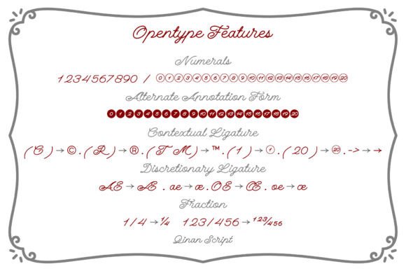Qinan Script Font PNG with transparent background - Preview 2