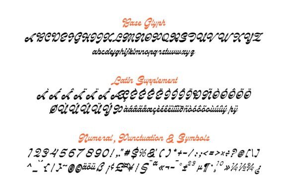 Rifers Font PNG with transparent background - Preview 2