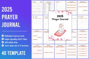 2025 Prayer Journal Canva Template Graphic by SM INTERIOR · Creative ...