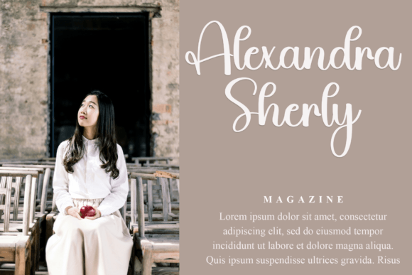 Boho Jingle Font PNG with transparent background - Preview 1
