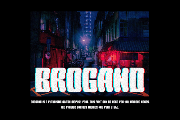 Brogand Font - Preview 1
