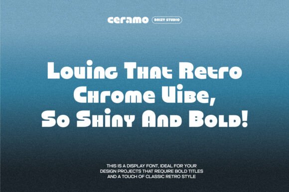 Ceramo Font - Preview 1