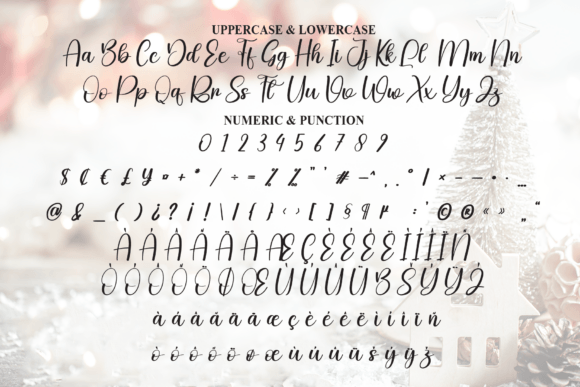 Chilly Christmas Font - Preview 6
