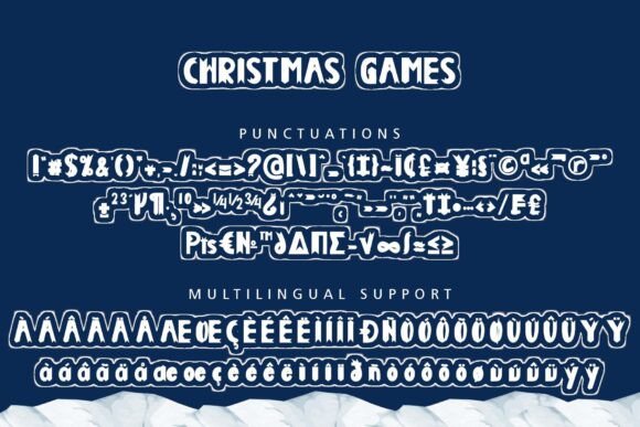 Christmas Games Font - Preview 6