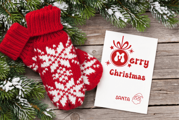 Christmas Balls Retro Font - Preview 1