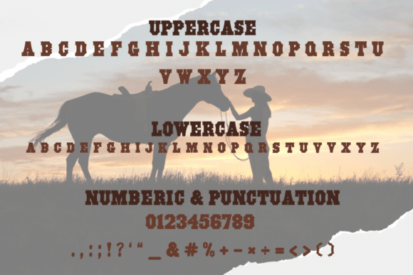 Cowgirl Font - Preview 1