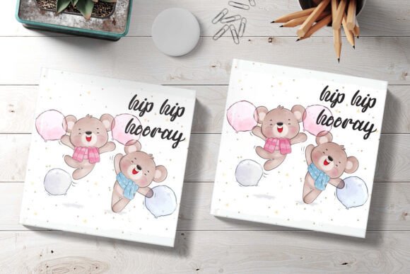 Cute Babies Font PNG with transparent background - Preview 1