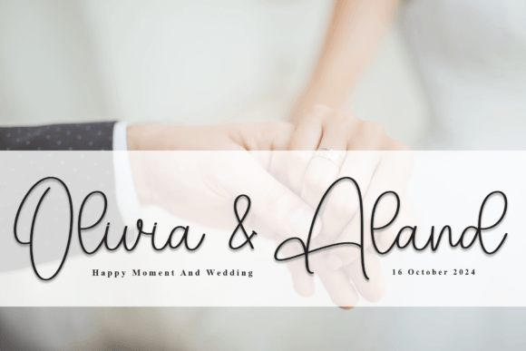Daddy Signature Font - Preview 1
