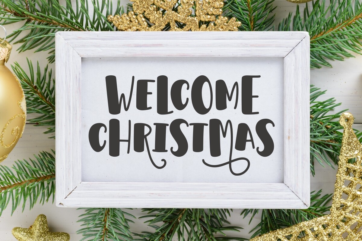 Fancy Christmas Font - photo 5