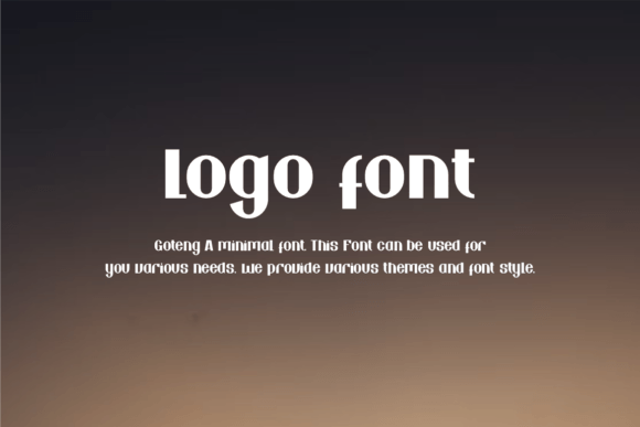 Goteng Font - Preview 4