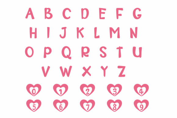 Heart Valentine Font - Preview 2