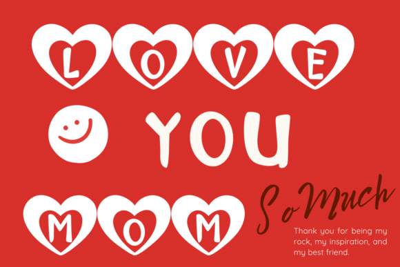 Heart Valentine Font - Preview 3