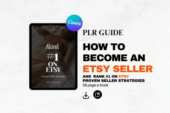 How to Become an Etsy Seller EBook Graphic Notebooks & Notepads By ModernAstic