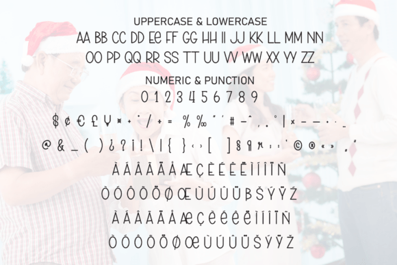 Joyful Christmas Font - Preview 6