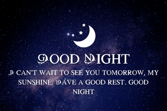 Night Moon Monogram Font PNG with transparent background - Preview 3