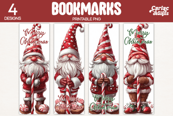 Printable Christmas Bookmarks