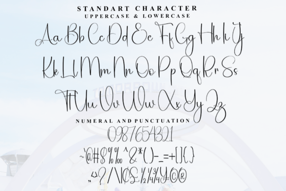 Samantha Birthday Font PNG with transparent background - Preview 4