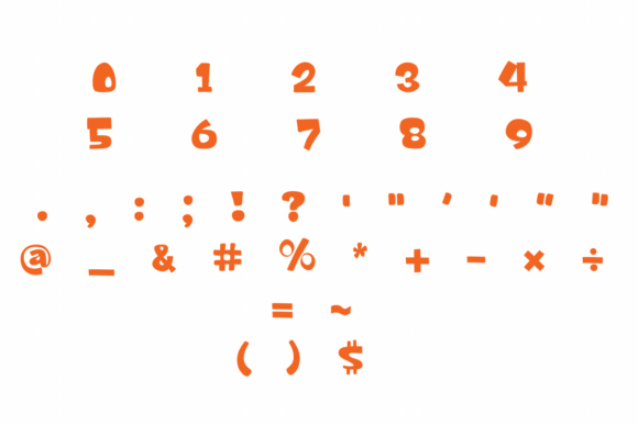 Shadow Cat Font PNG with transparent background - Preview 3