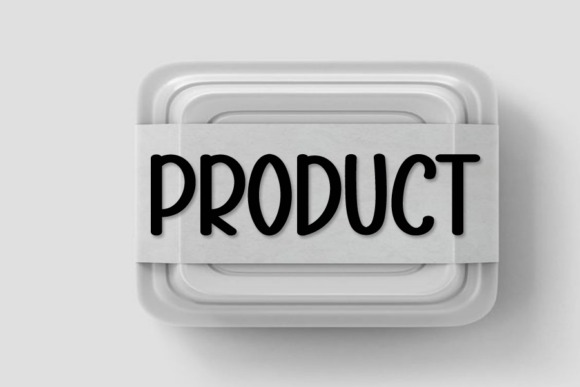 Simple Company Font PNG with transparent background - Preview 3
