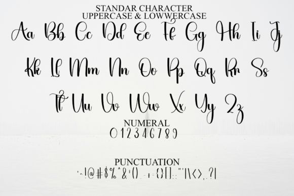 Advent Christmas Font - Preview 2