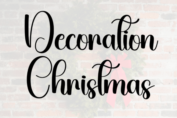 Advent Christmas Font - Preview 6