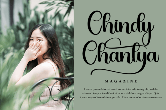 Beauty Handwriting Font - Preview 1